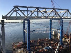 Removing the Spans of the old Bay Bridge in Record Time